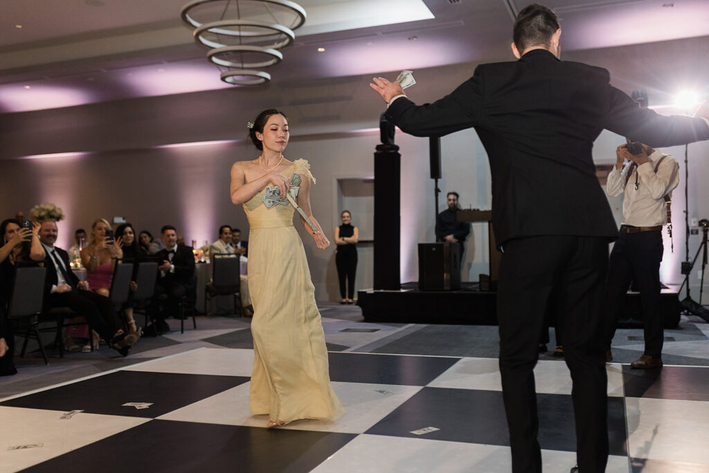 Guests dancing Ragsheh Chagoo at Mountain Shadows.